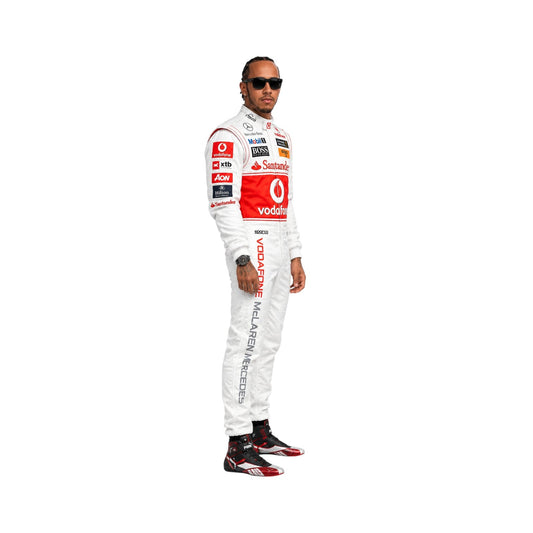 Lewis Hamilton 2008 embroidery Racing Suit
